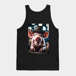 Funny pig Tank Top